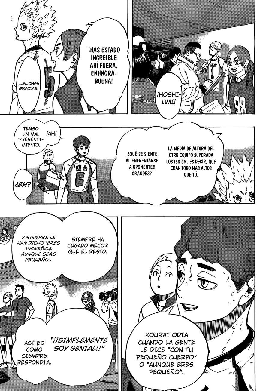 Haikyuu!! capítulo 245, página 13