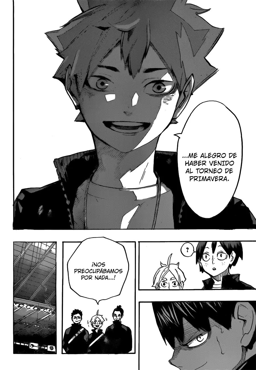 Haikyuu!! capítulo 245, página 18
