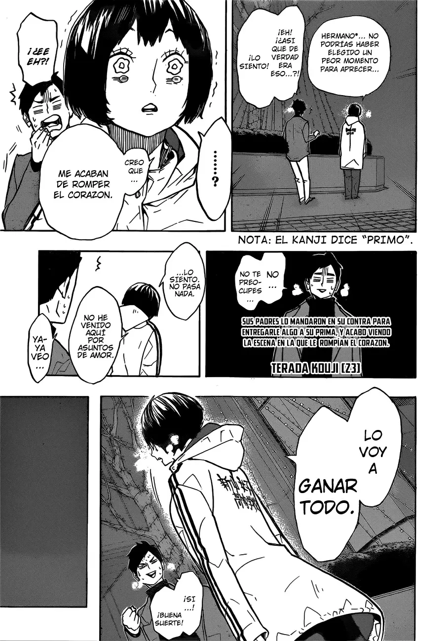 Haikyuu!! capítulo 246, página 17
