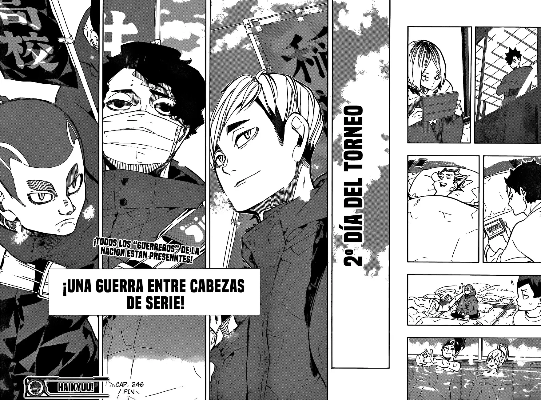 Haikyuu!! capítulo 246, página 18