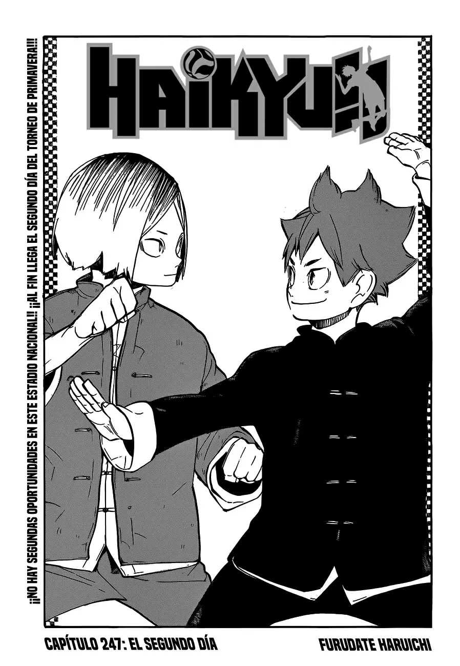 Haikyuu!! capítulo 247, página 2