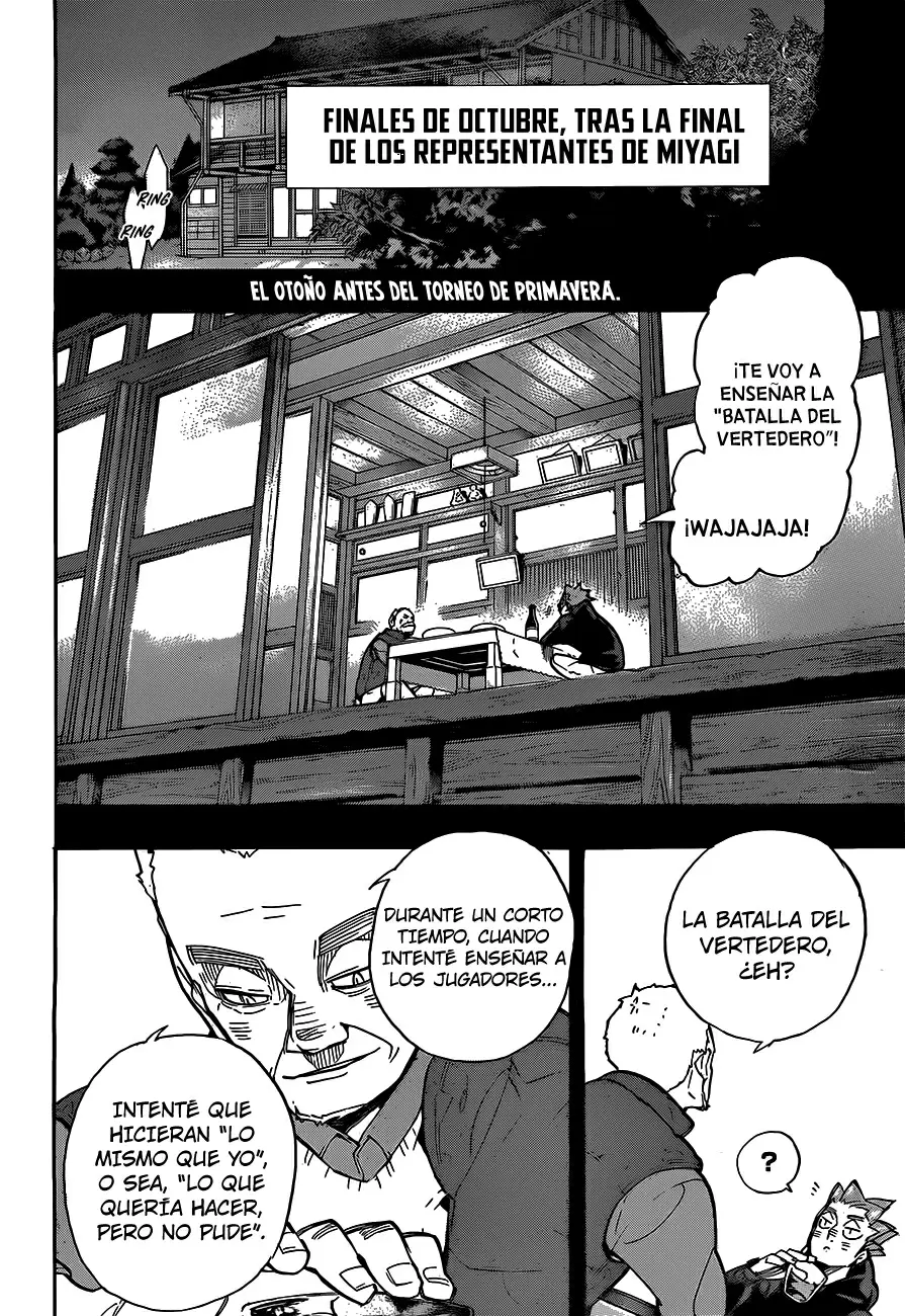 Haikyuu!! capítulo 247, página 3