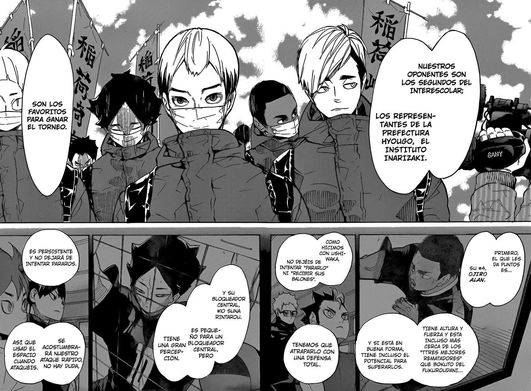 Haikyuu!! capítulo 247, página 8