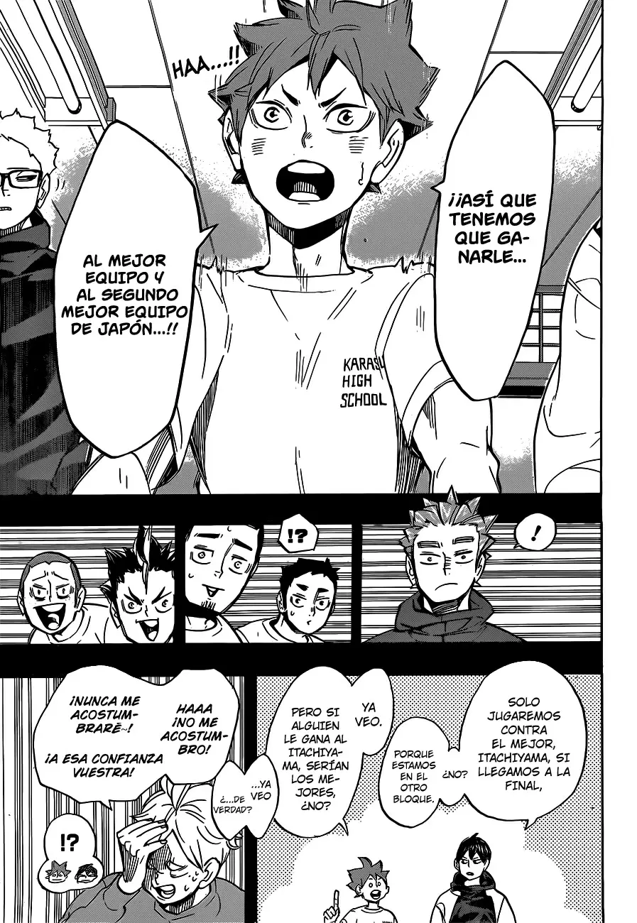 Haikyuu!! capítulo 247, página 12