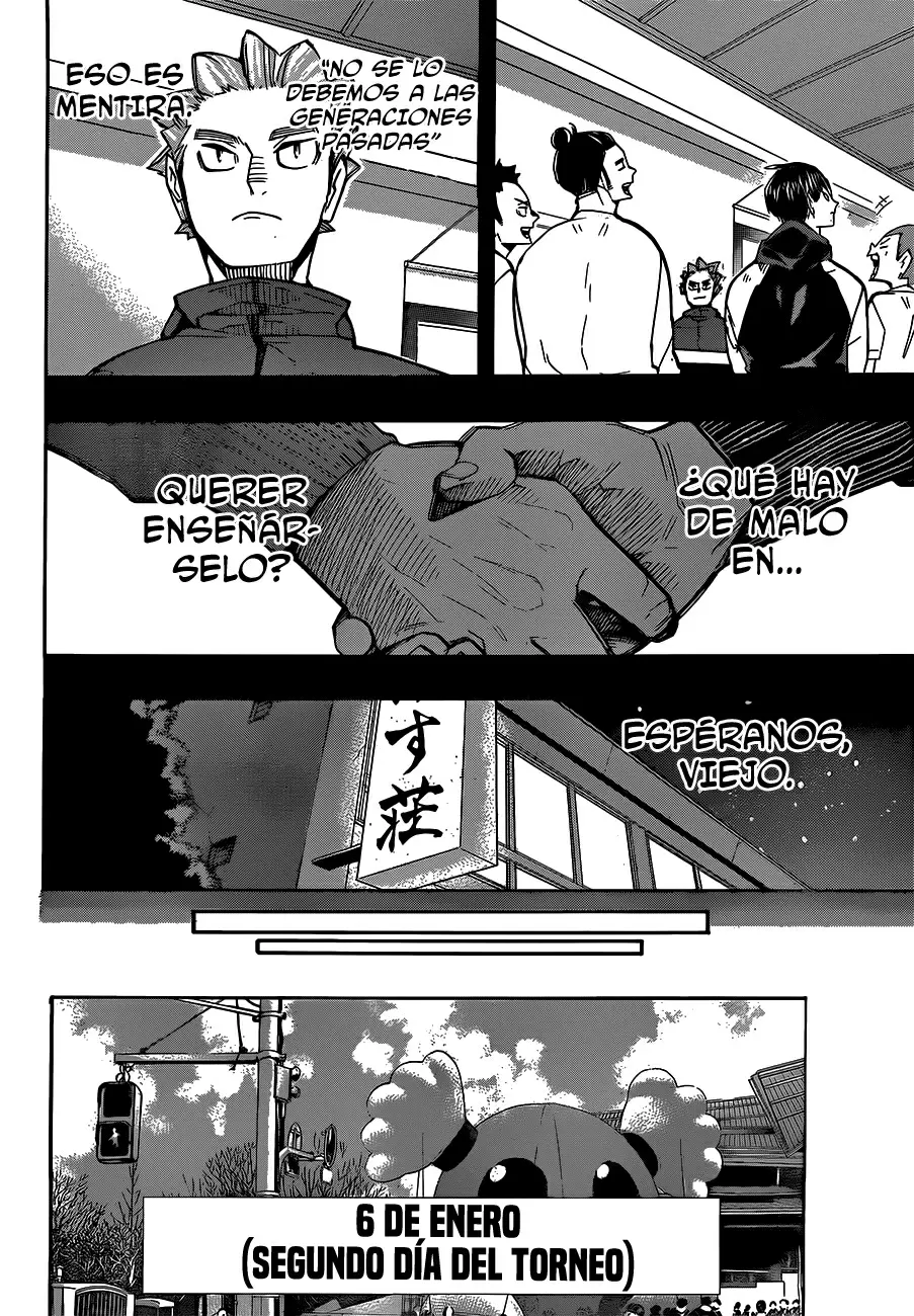 Haikyuu!! capítulo 247, página 13