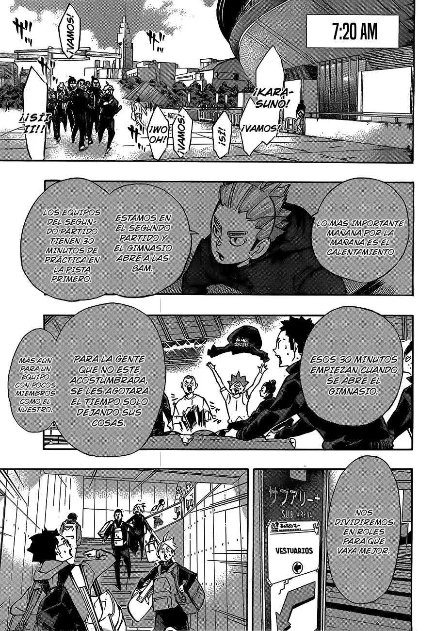 Haikyuu!! capítulo 247, página 14