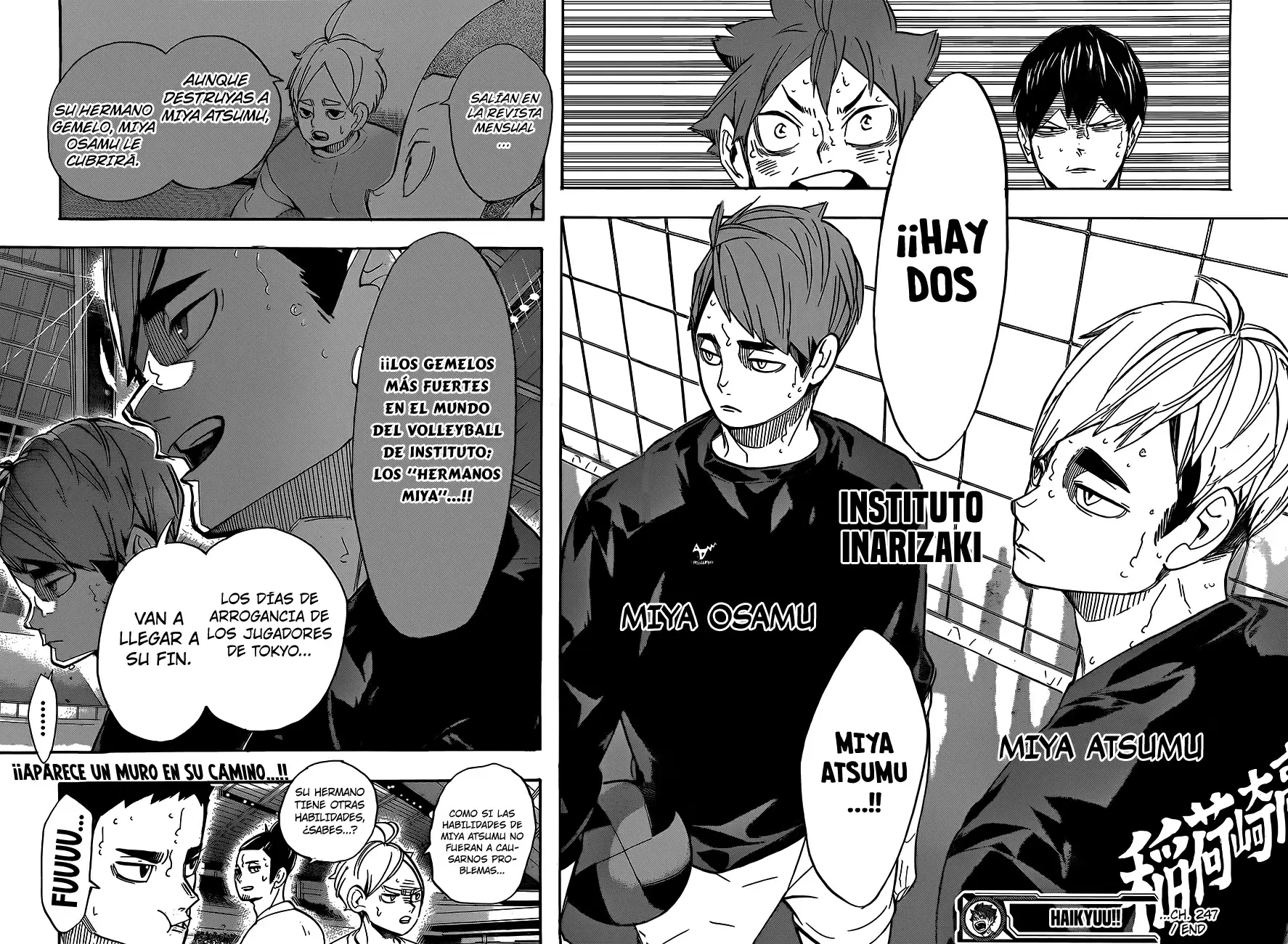 Haikyuu!! capítulo 247, página 17
