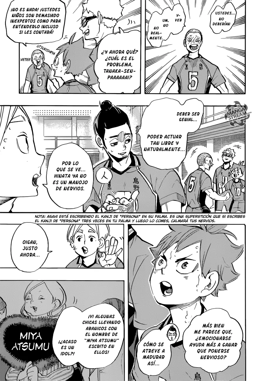 Haikyuu!! capítulo 248, página 14