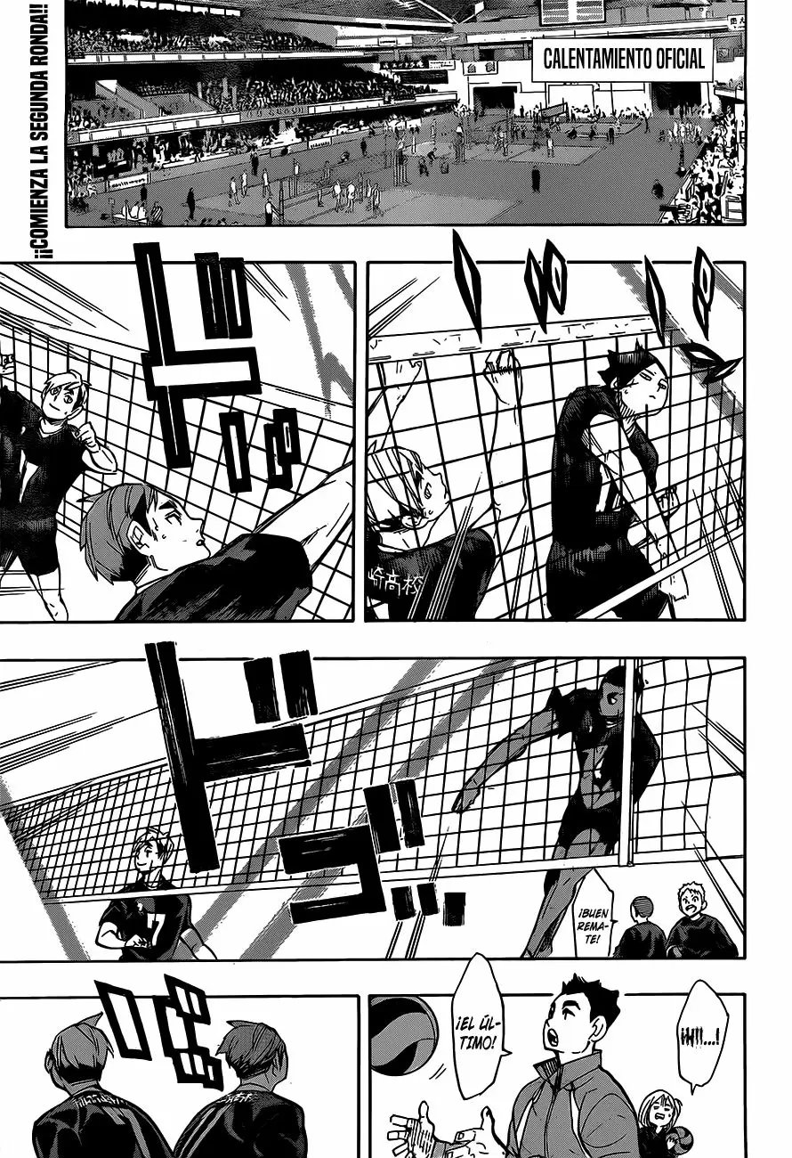 Haikyuu!! capítulo 249, página 2