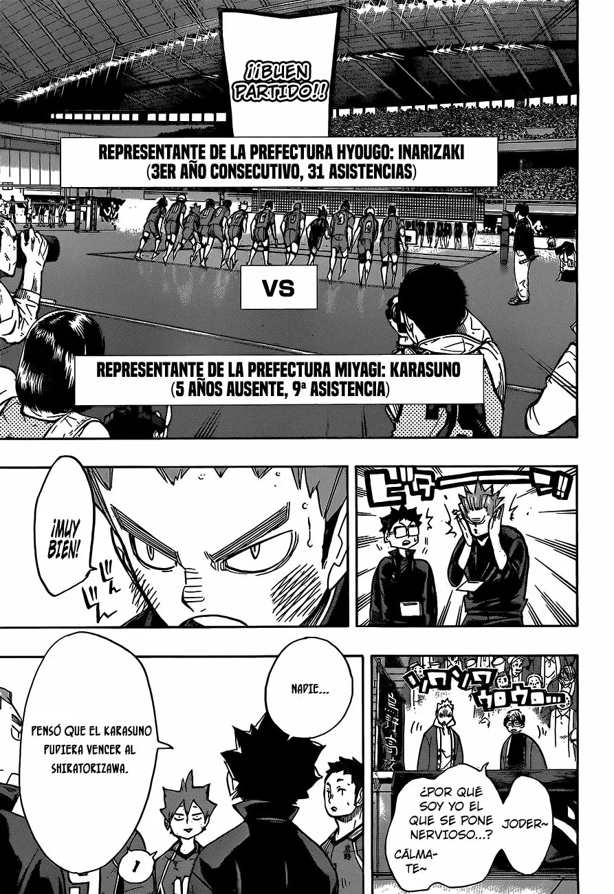 Haikyuu!! capítulo 249, página 6