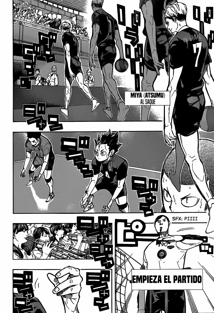 Haikyuu!! capítulo 249, página 8