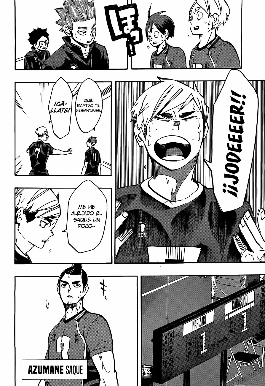 Haikyuu!! capítulo 249, página 14