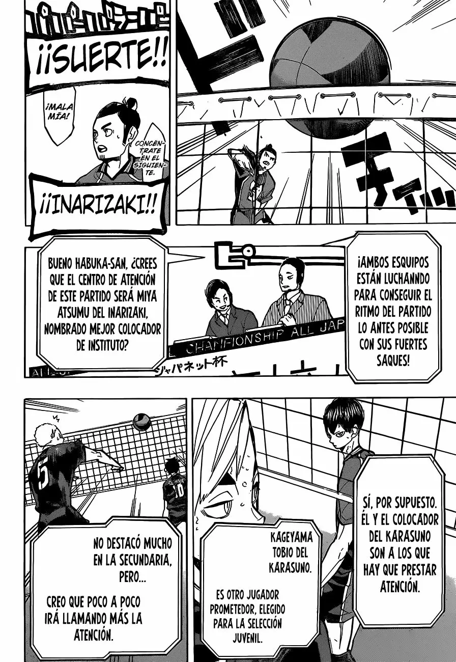 Haikyuu!! capítulo 249, página 16