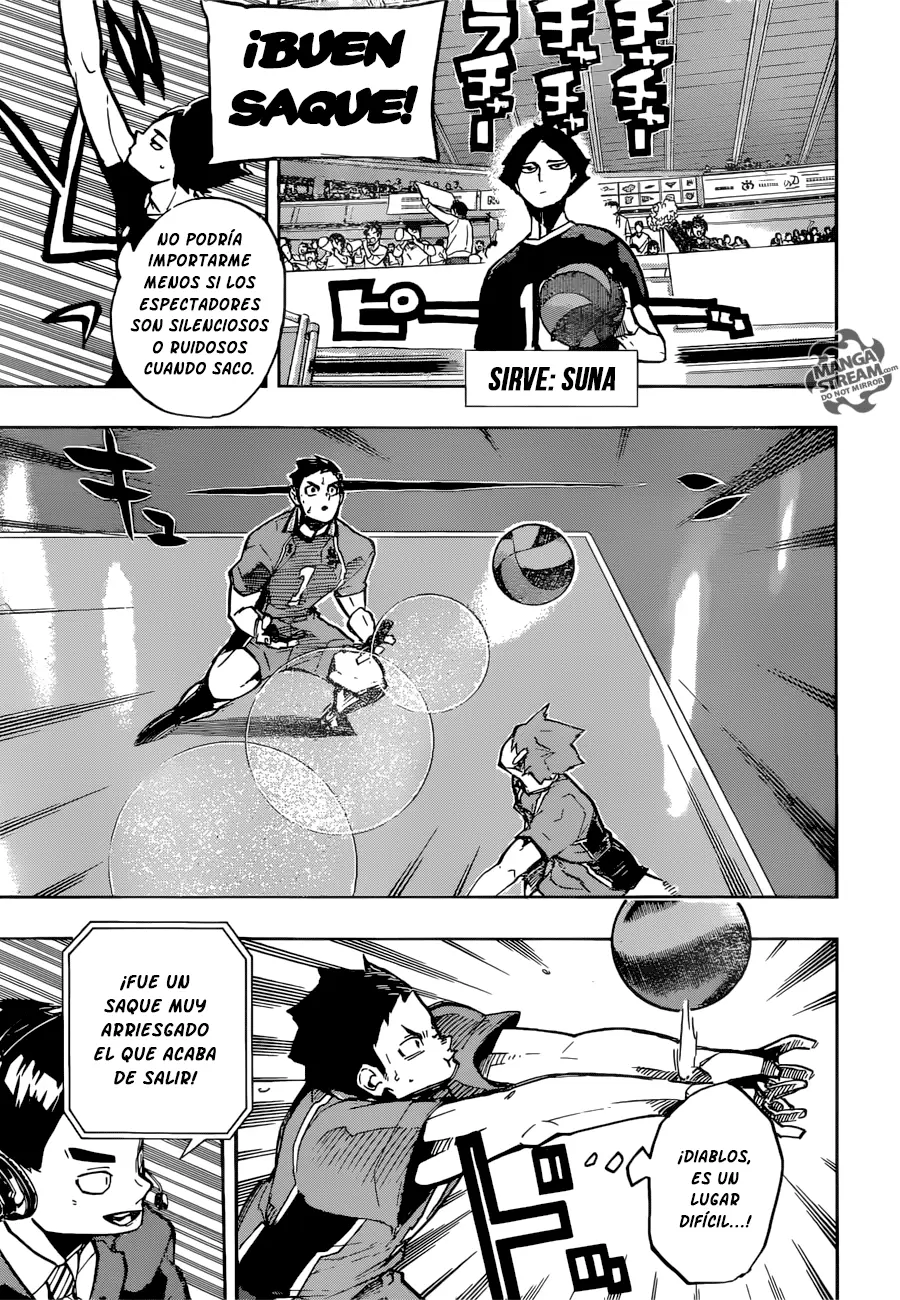 Haikyuu!! capítulo 250, página 6
