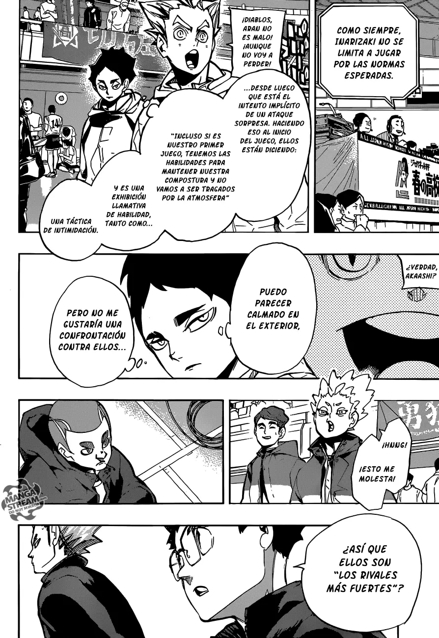 Haikyuu!! capítulo 250, página 9
