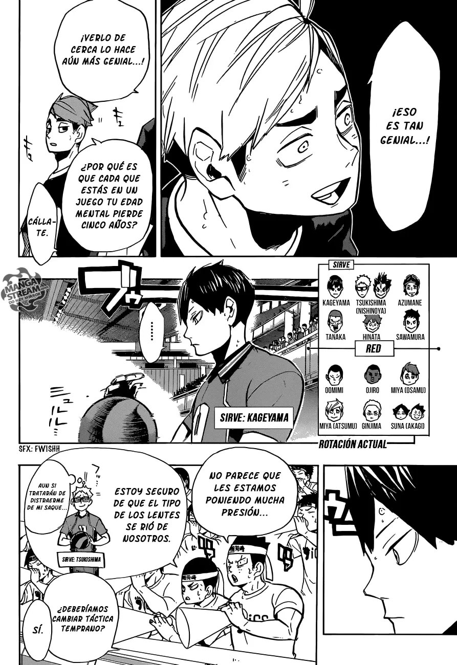 Haikyuu!! capítulo 251, página 3