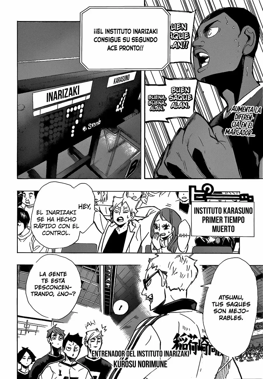 Haikyuu!! capítulo 252, página 3