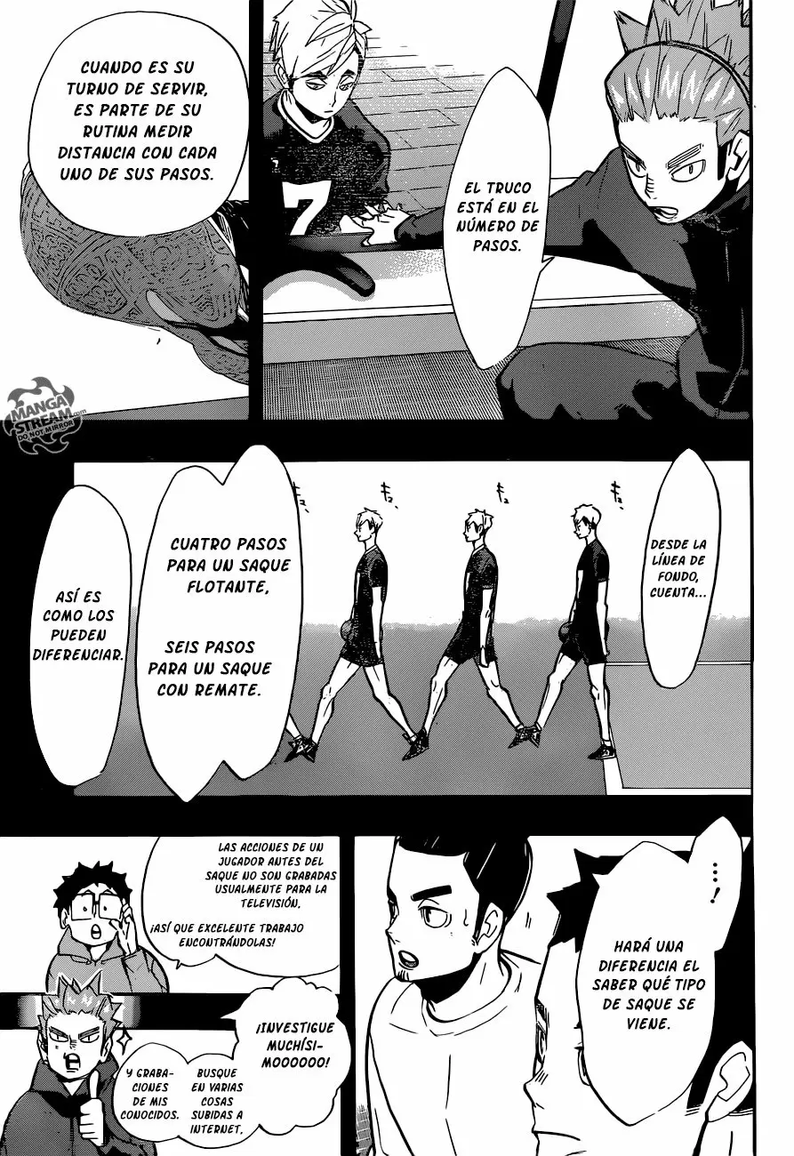 Haikyuu!! capítulo 253, página 8