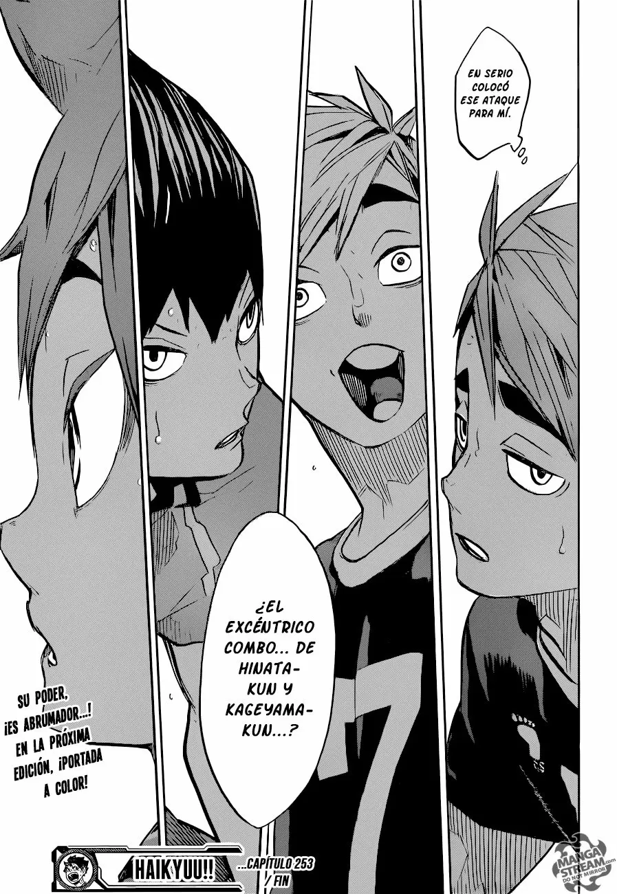 Haikyuu!! capítulo 253, página 19