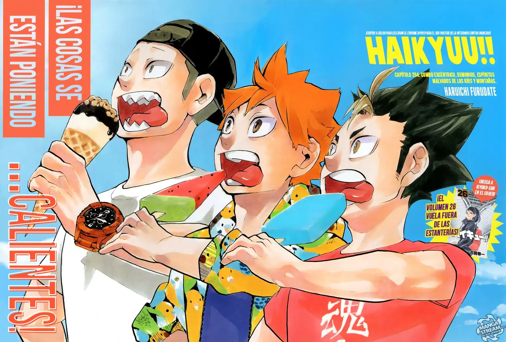 Haikyuu!! capítulo 254, página 2