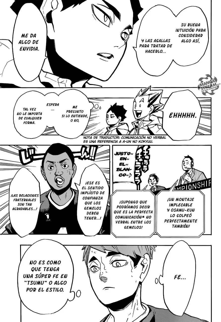 Haikyuu!! capítulo 254, página 5
