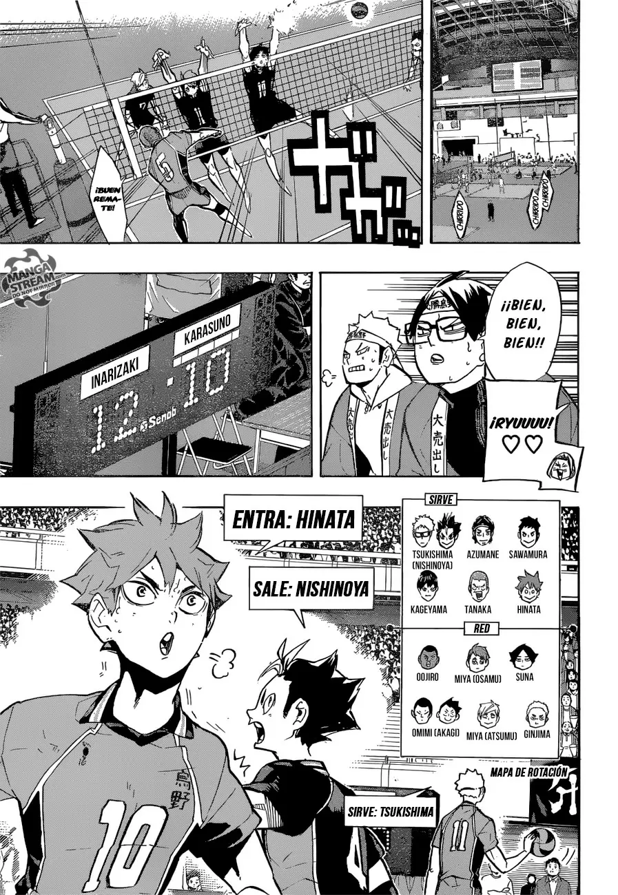 Haikyuu!! capítulo 254, página 15