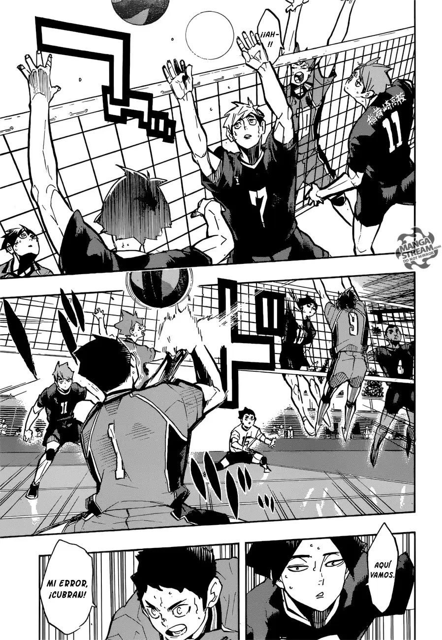 Haikyuu!! capítulo 254, página 17