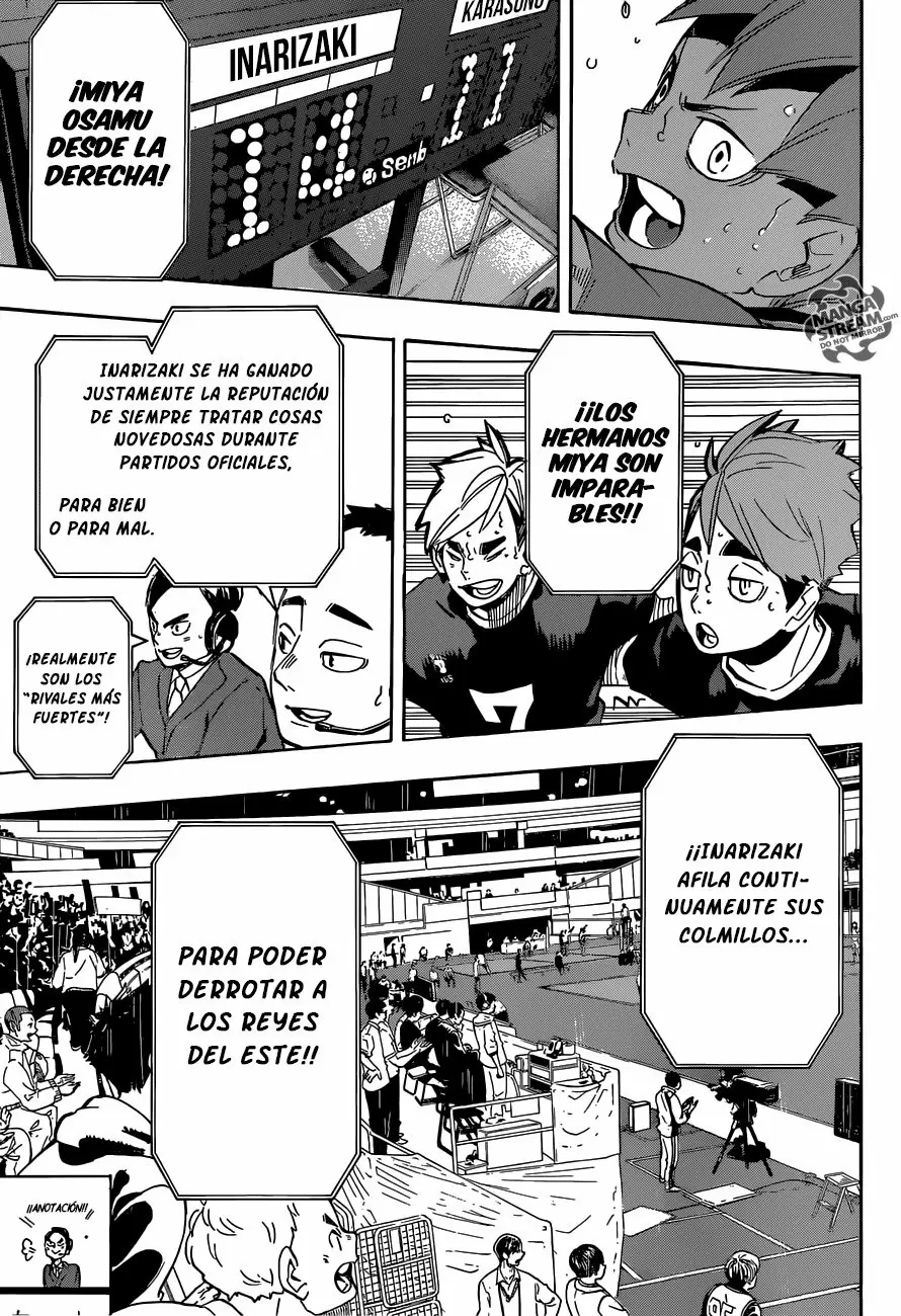 Haikyuu!! capítulo 255, página 6