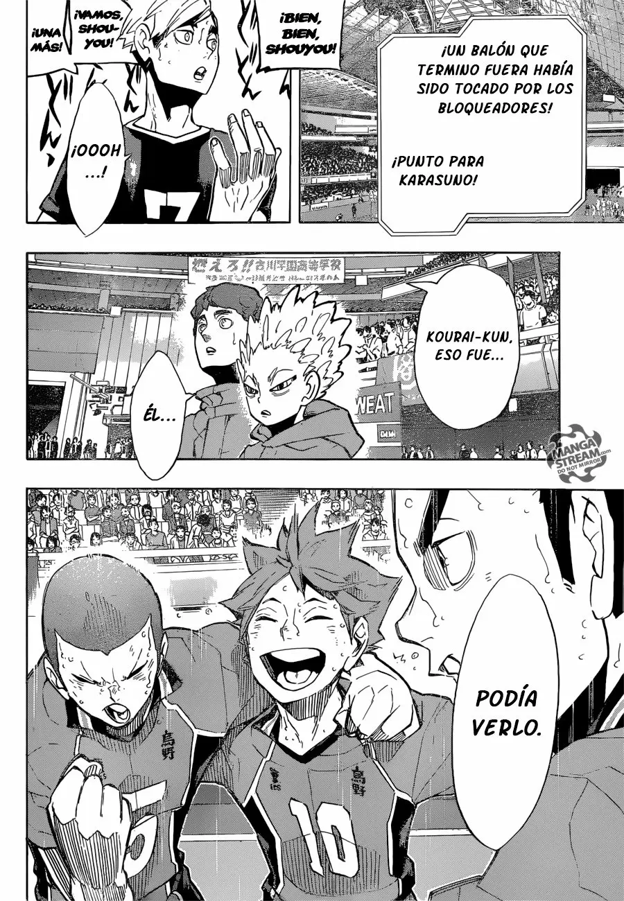 Haikyuu!! capítulo 255, página 13
