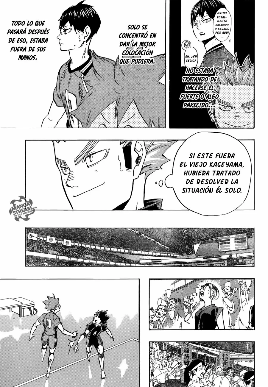 Haikyuu!! capítulo 255, página 14