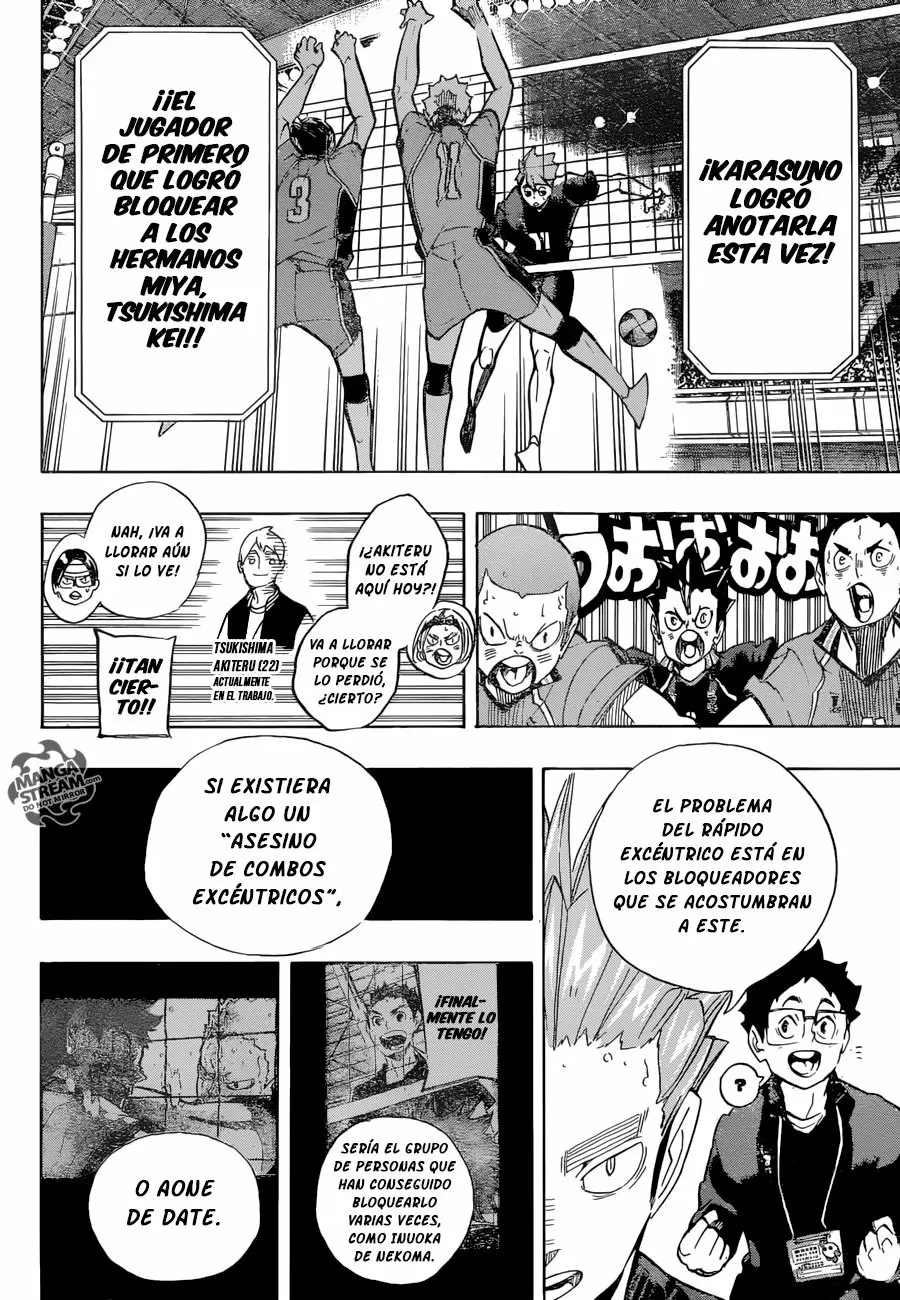 Haikyuu!! capítulo 255, página 18
