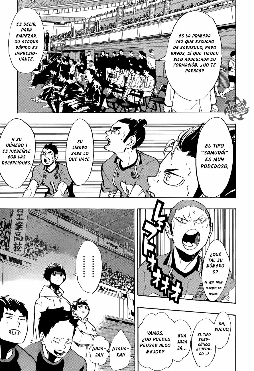 Haikyuu!! capítulo 256, página 8