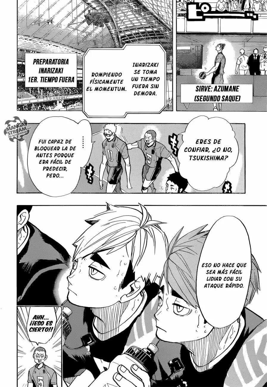 Haikyuu!! capítulo 256, página 11