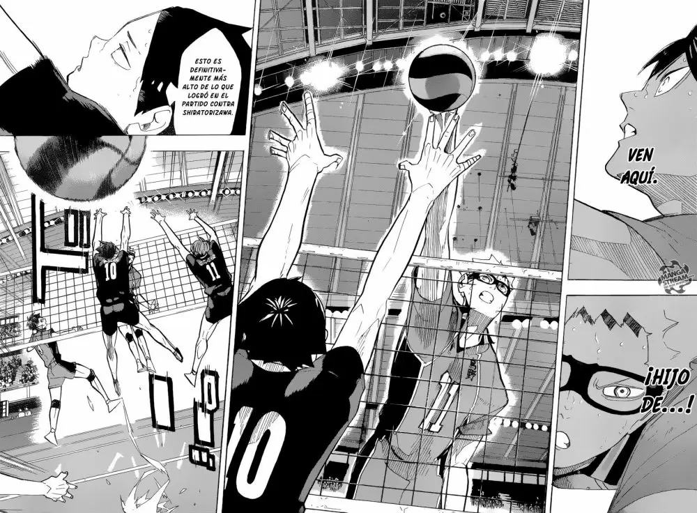 Haikyuu!! capítulo 256, página 15