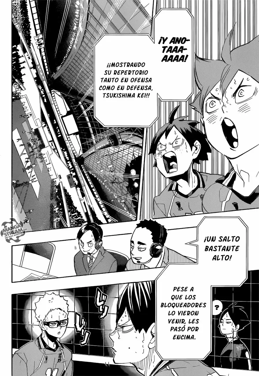 Haikyuu!! capítulo 256, página 16
