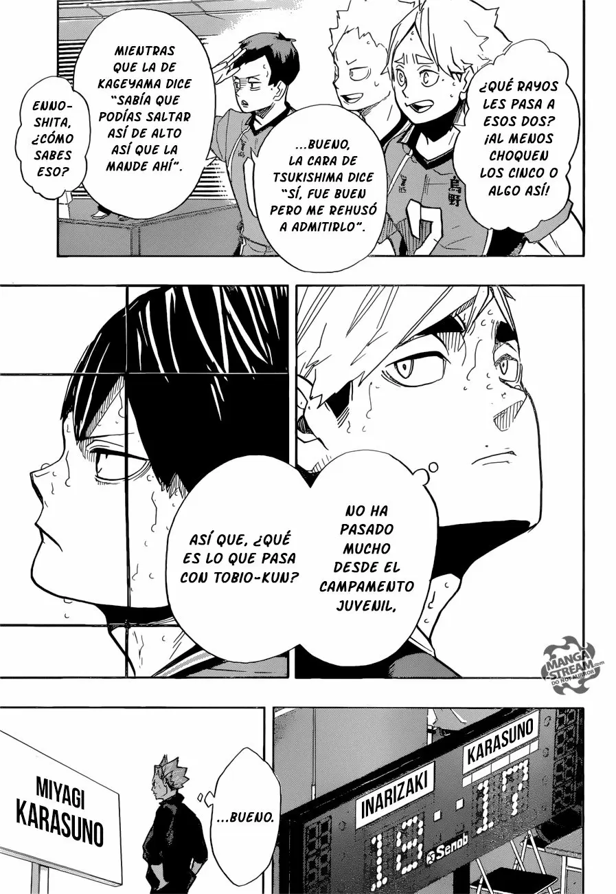 Haikyuu!! capítulo 256, página 17