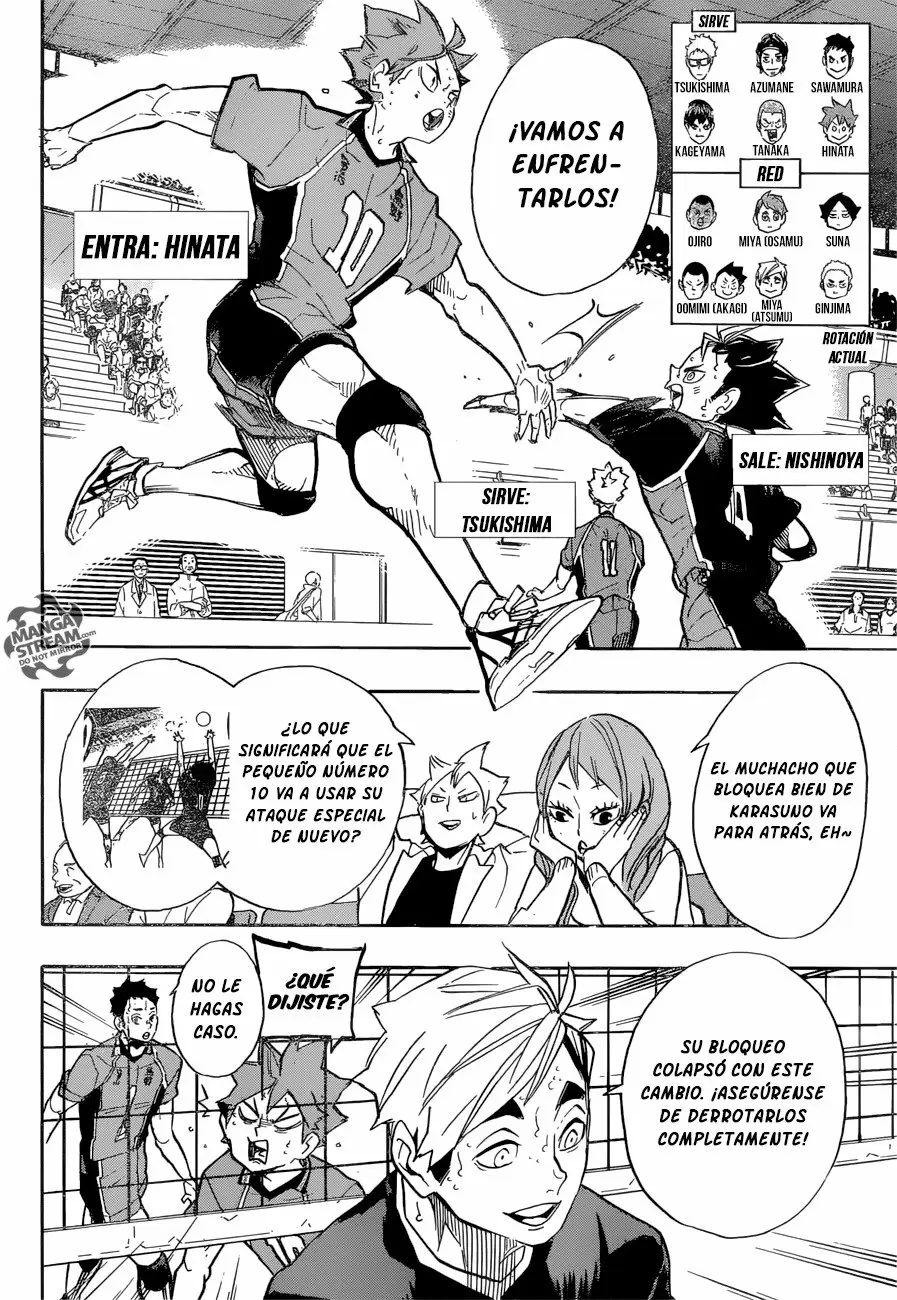 Haikyuu!! capítulo 256, página 18