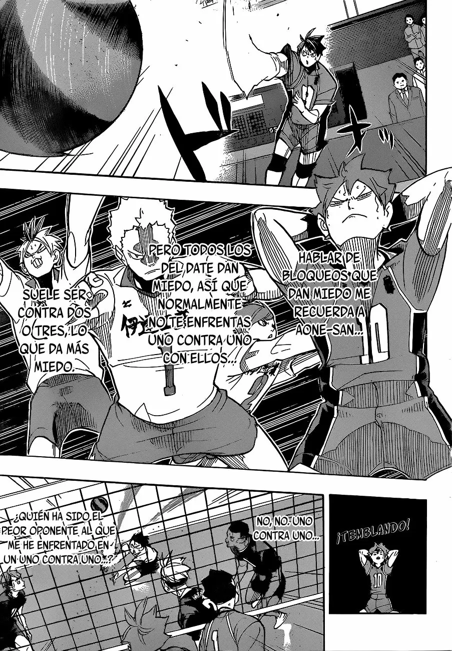 Haikyuu!! capítulo 258, página 12