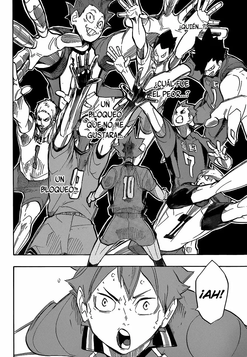Haikyuu!! capítulo 258, página 13