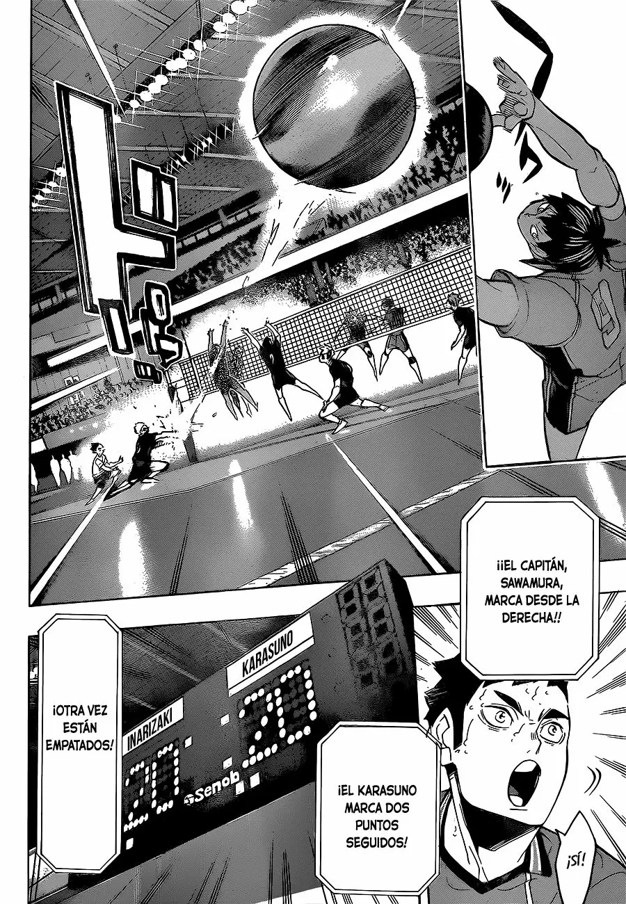 Haikyuu!! capítulo 258, página 18