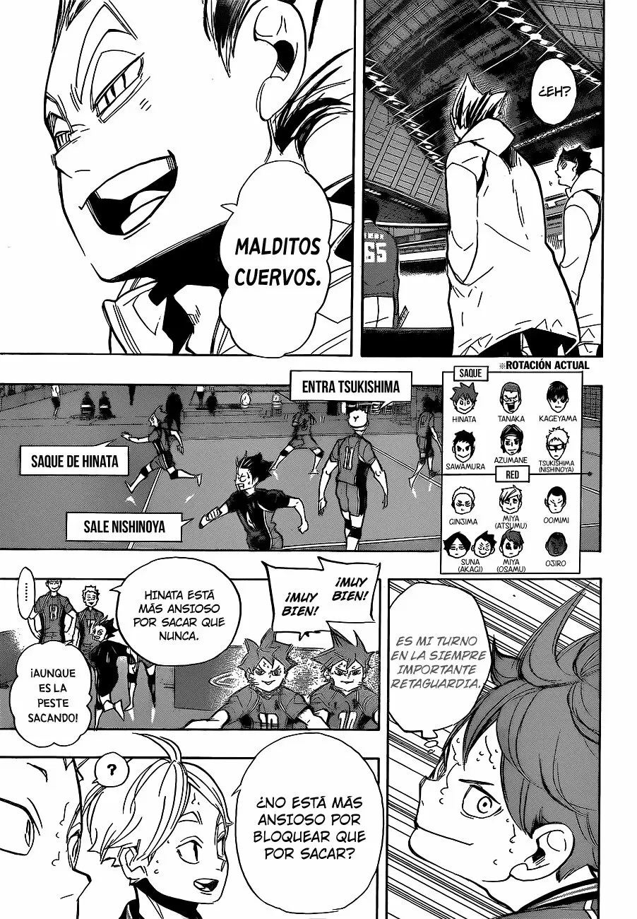Haikyuu!! capítulo 259, página 16