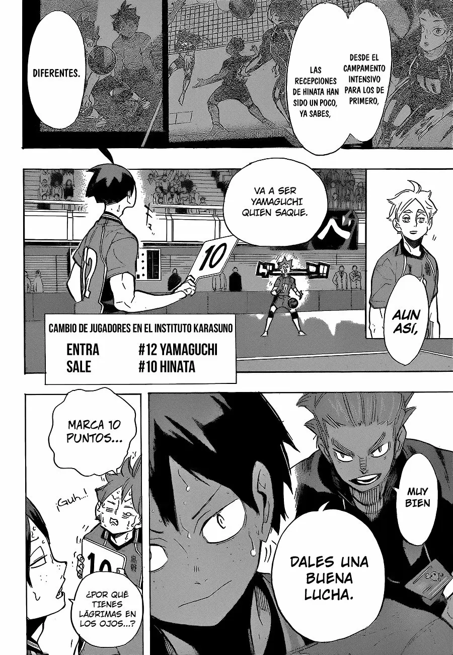 Haikyuu!! capítulo 259, página 17