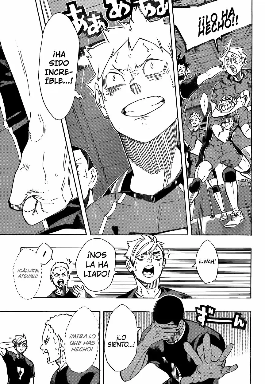 Haikyuu!! capítulo 260, página 11