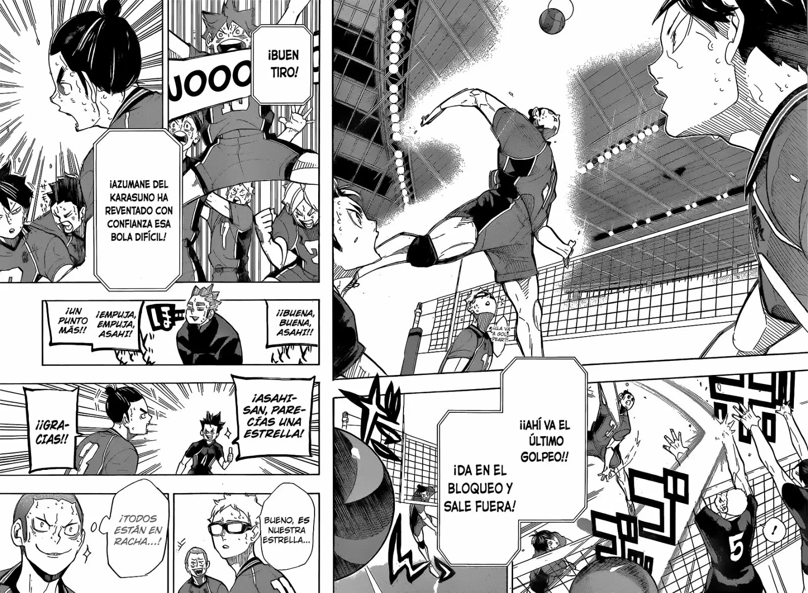Haikyuu!! capítulo 261, página 3