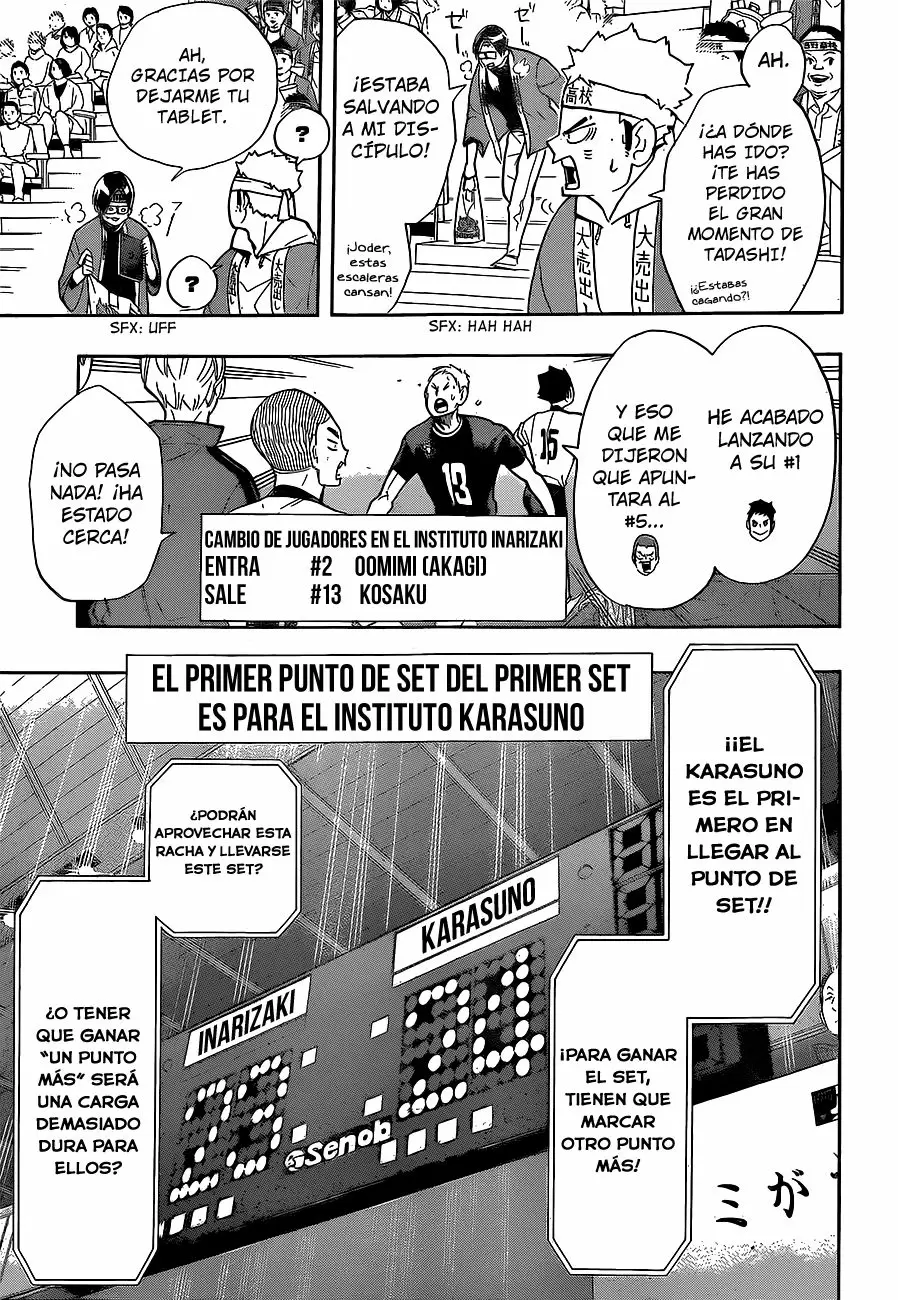 Haikyuu!! capítulo 261, página 5