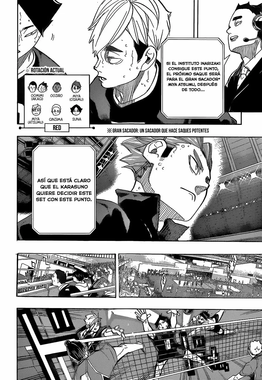 Haikyuu!! capítulo 261, página 6
