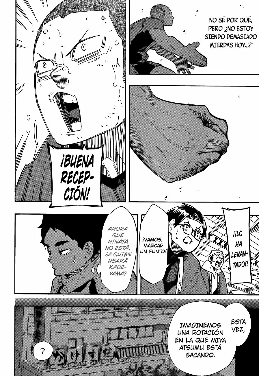 Haikyuu!! capítulo 261, página 14