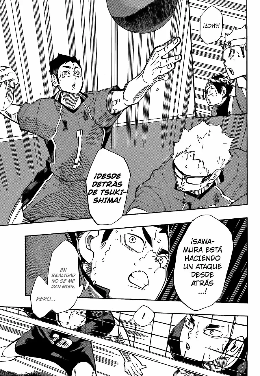 Haikyuu!! capítulo 261, página 17