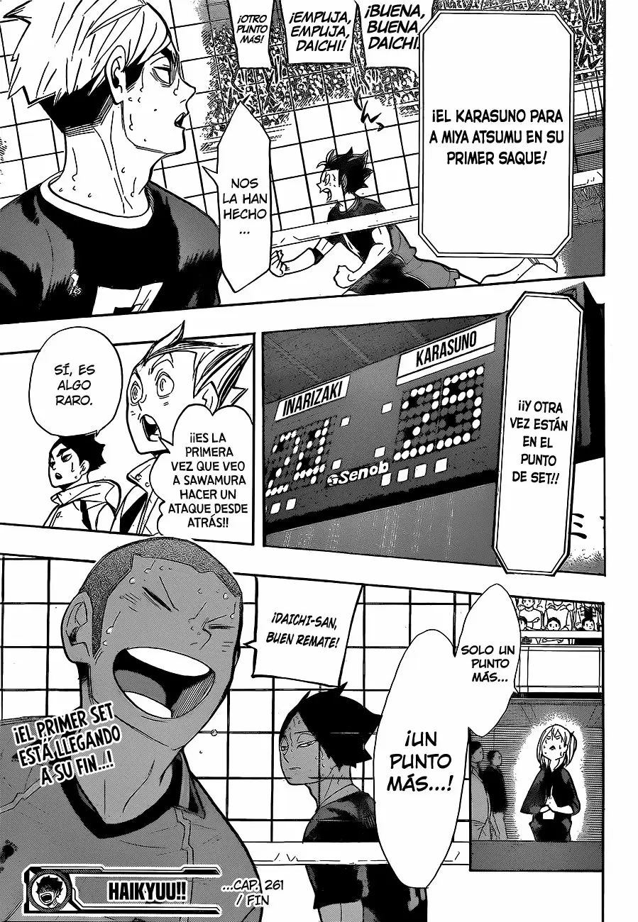 Haikyuu!! capítulo 261, página 19