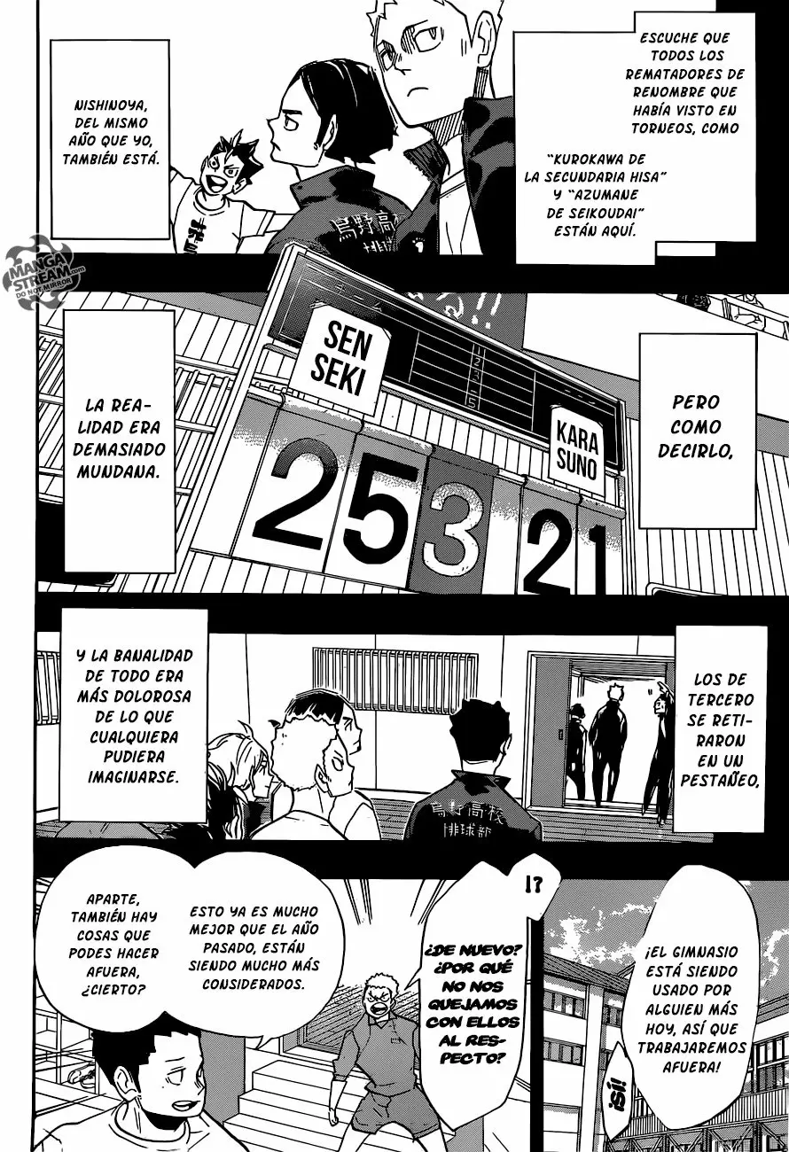 Haikyuu!! capítulo 262, página 3